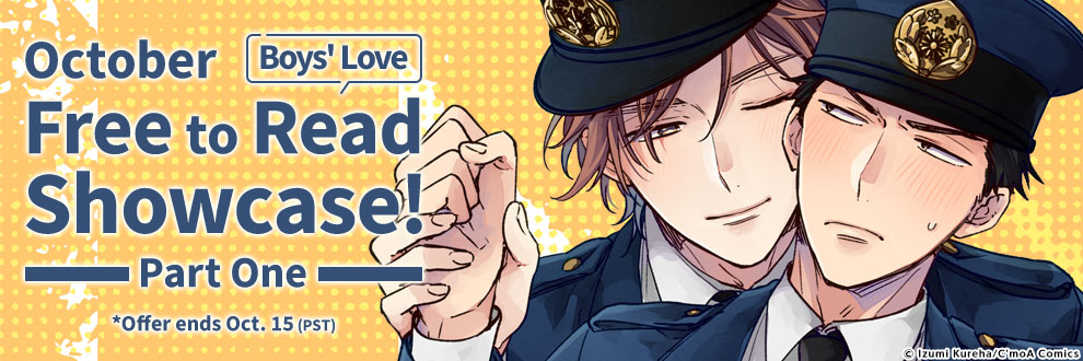 October Free to Read Showcase! Part One! Boys' Love