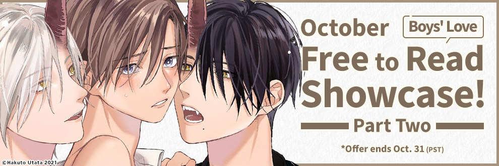 October Free to Read Showcase! Part Two! Boys' Love