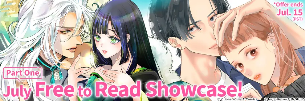 July Free to Read Showcase! Part One!