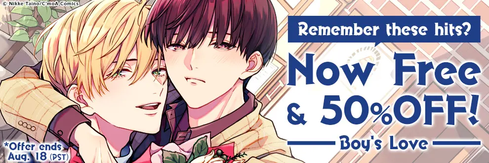 Remember these hits? Now Free & 50% OFF! -Boy's Love-
