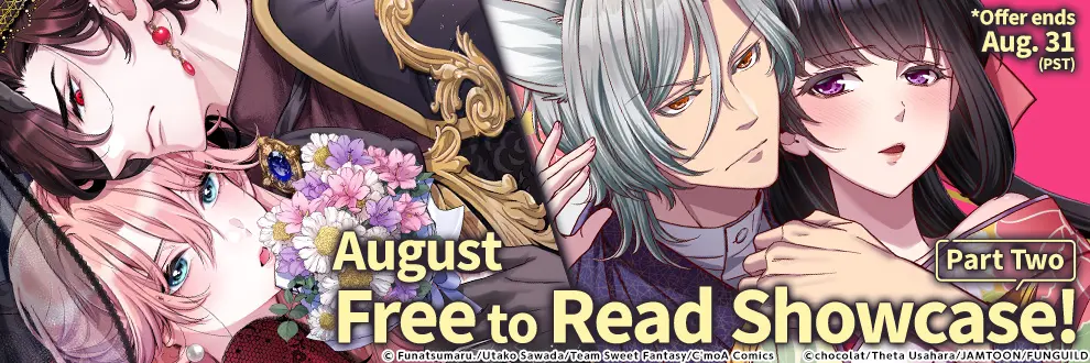 August Free to Read Showcase! Part One!