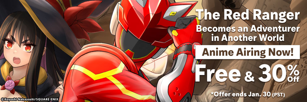 The Red Ranger Becomes an Adventurer in Another World Anime Airing Now! Free & 30% Off