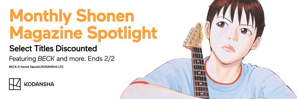 Monthly Shonen Magazine Spotlight : Select Titles Discounted