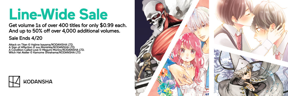 Kodansha Sale: Line-Wide