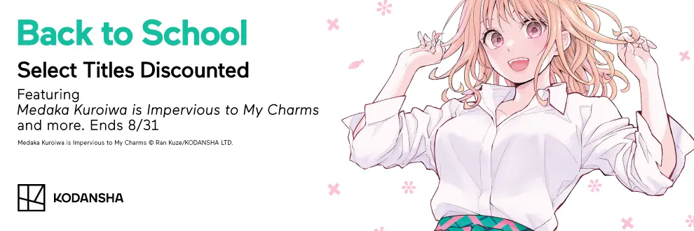 Kodansha Sale: Back to School