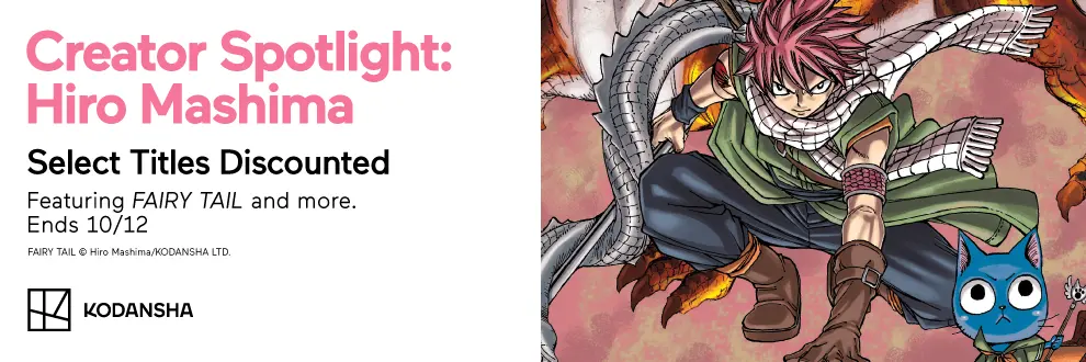 Kodansha Sale: Creator Spotlight: Hiro Mashima