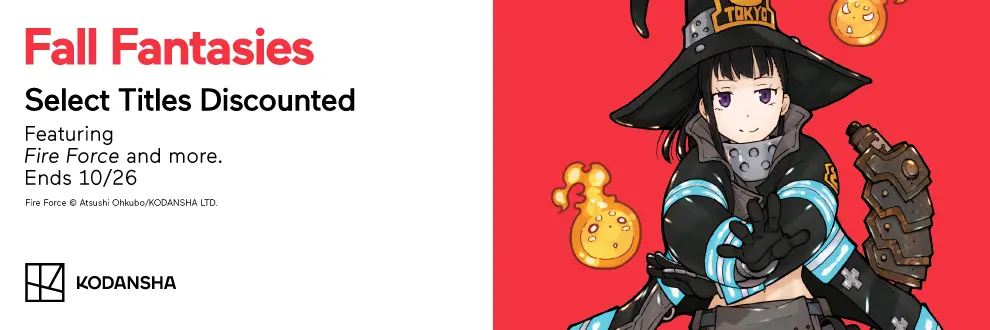 Kodansha Sale: Fall Fantasies