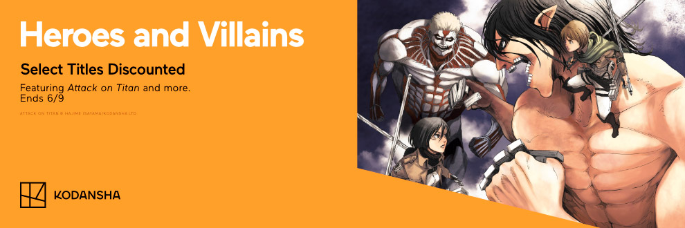 Heroes and Villains : Select Titles Discounted