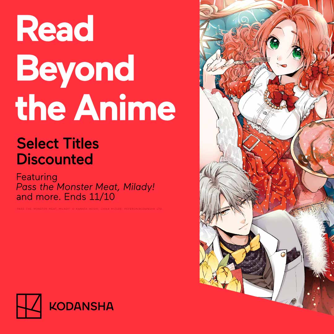 Read Beyond the Anime : Select Titles Discounted