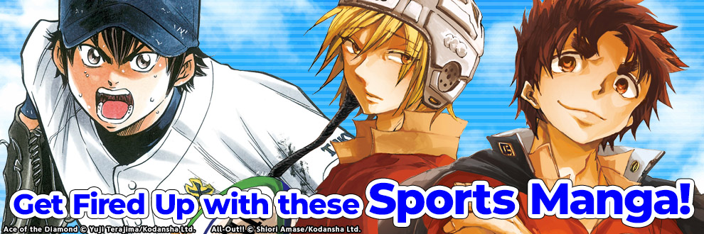 Get Fired Up with these Sports Manga!