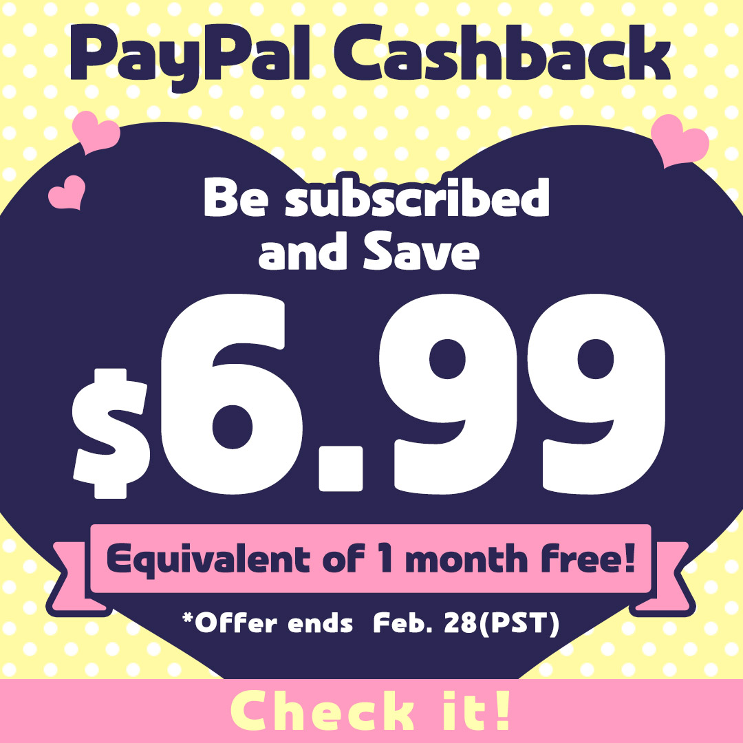 Be subscribed and Save $6.99 Equivalent of 1 month free!