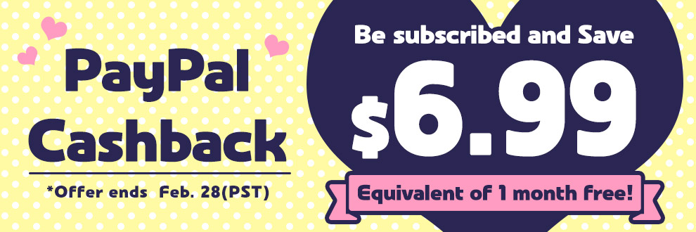 Be subscribed and Save $6.99 Equivalent of 1 month free!
