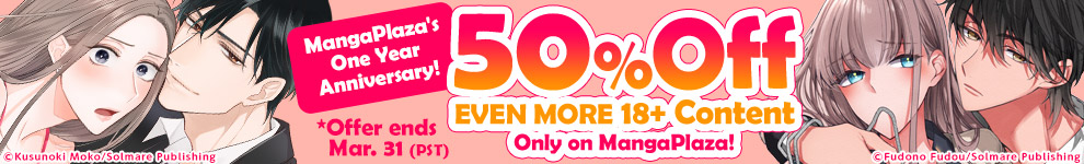 50% Off EVEN MORE 18+ Content Only on MangaPlaza!