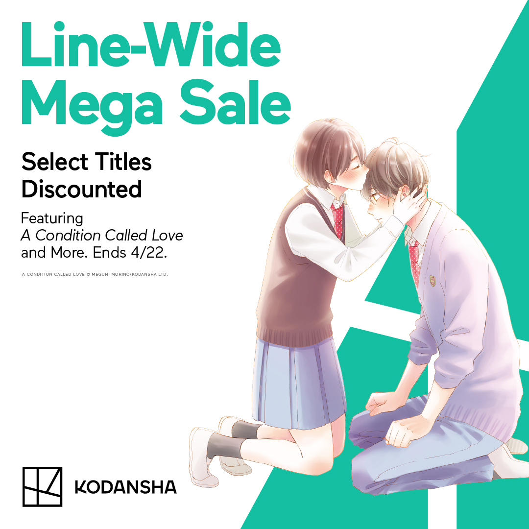 Linewide Sale - Kodansha Select Titles Discounted