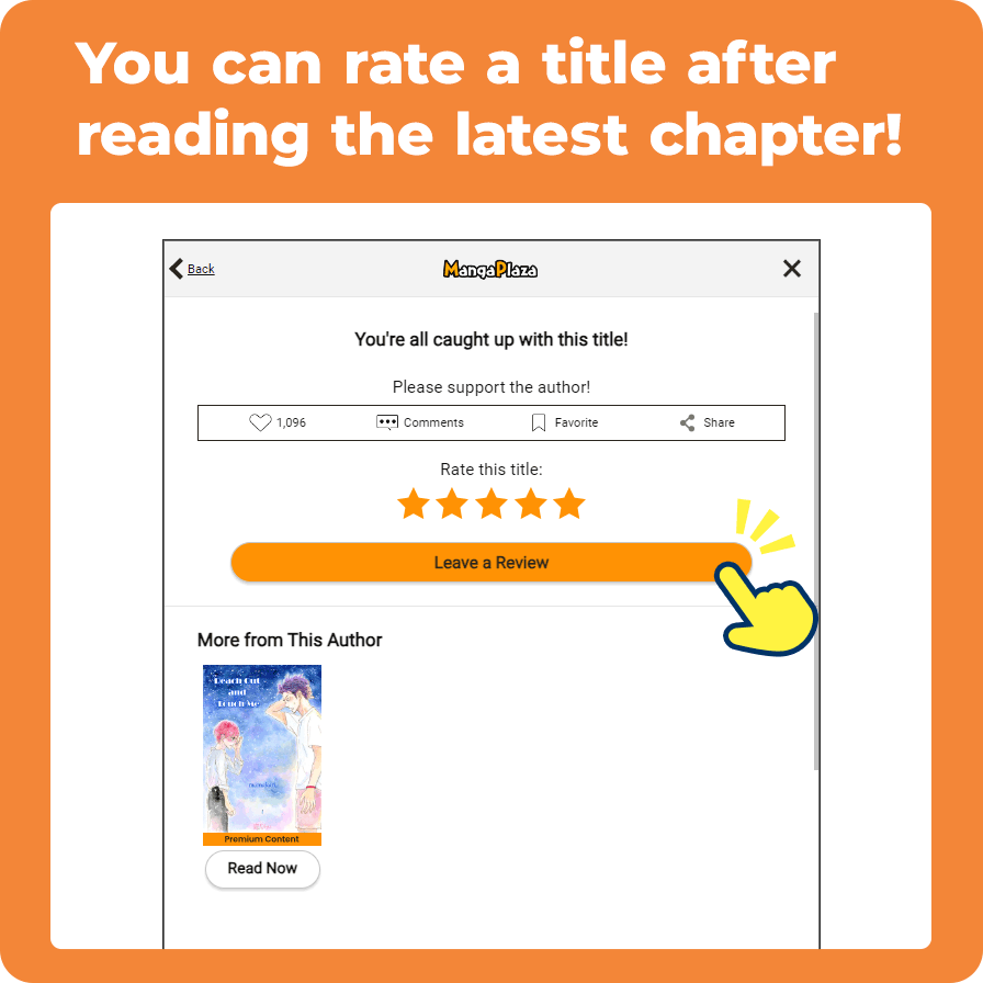 You can rate a title after reading the latest chapter!