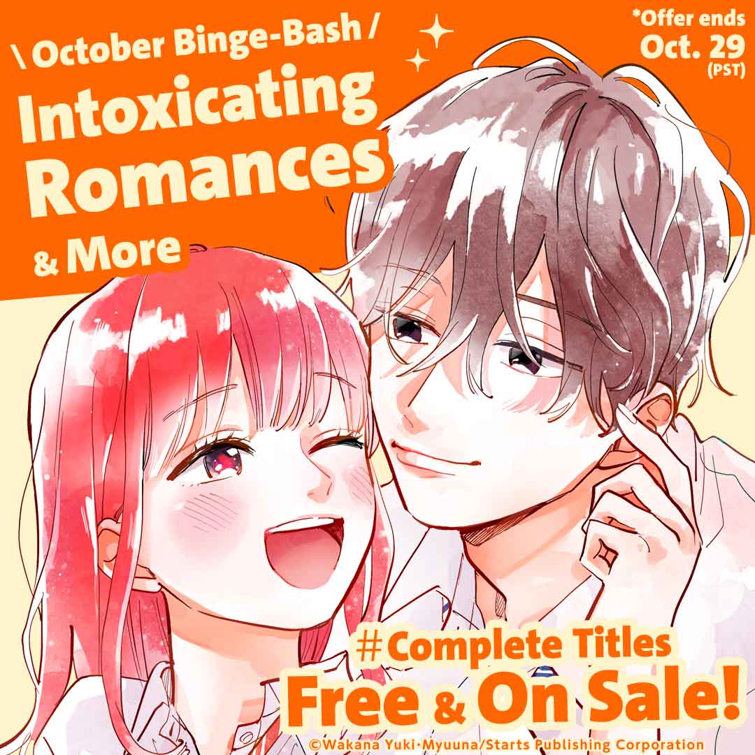 October Binge-Bash Intoxicating Romances & More♡ ＃Complete Titles Free & On Sale!