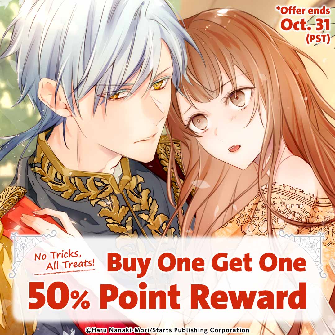 No Tricks, All Treats! Buy One Get One 50% Point Reward