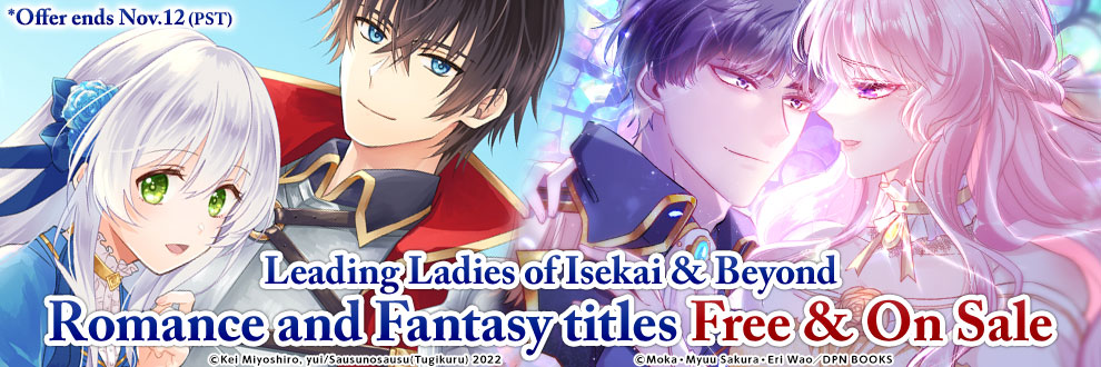 Leading Ladies of Isekai & Beyond ♡ Romance and Fantasy titles Free & On Sale