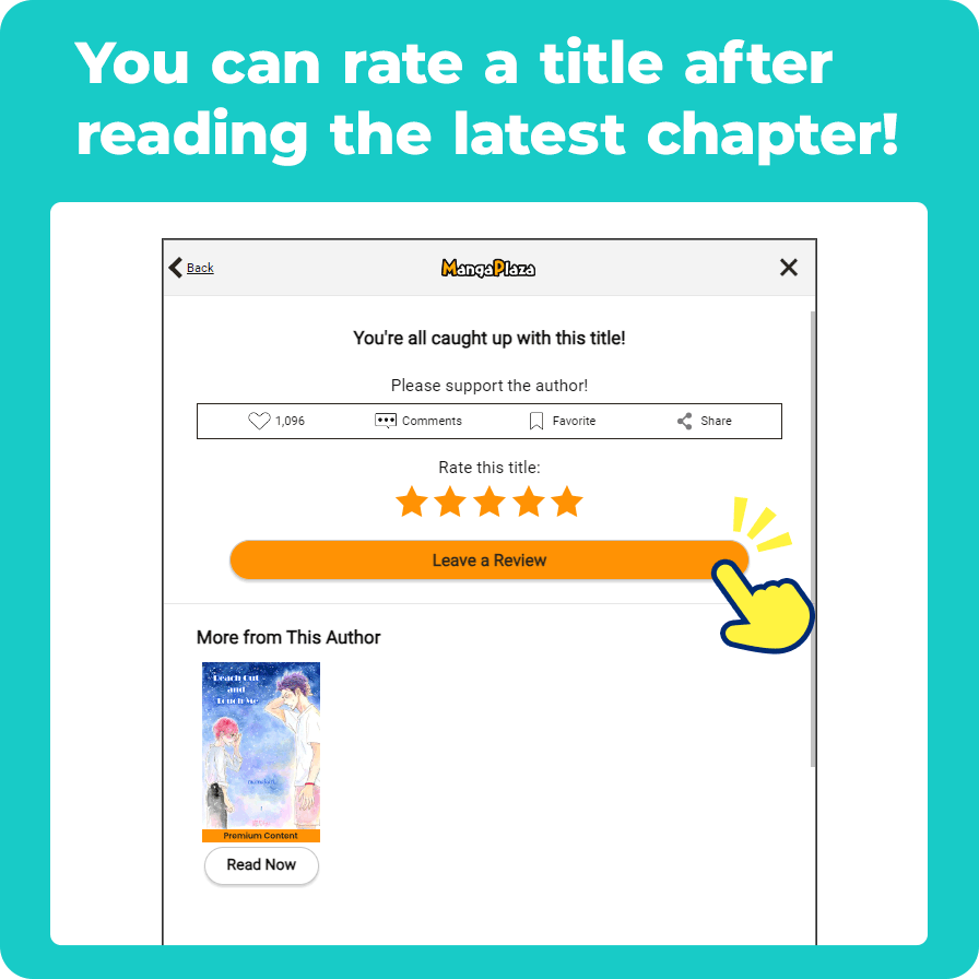 You can rate a title after reading the latest chapter!