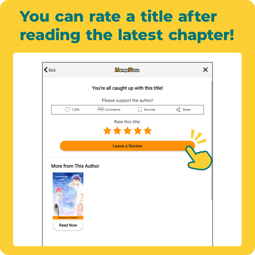 You can rate a title after reading the latest chapter!