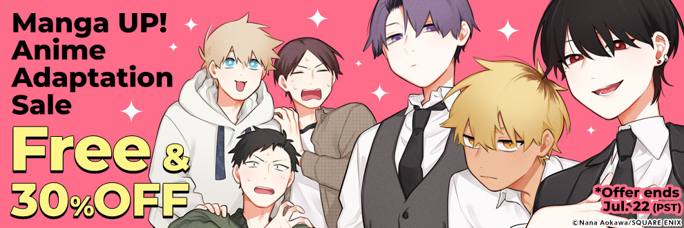 Manga UP! Anime Adaptation Sale Free & 30% OFF