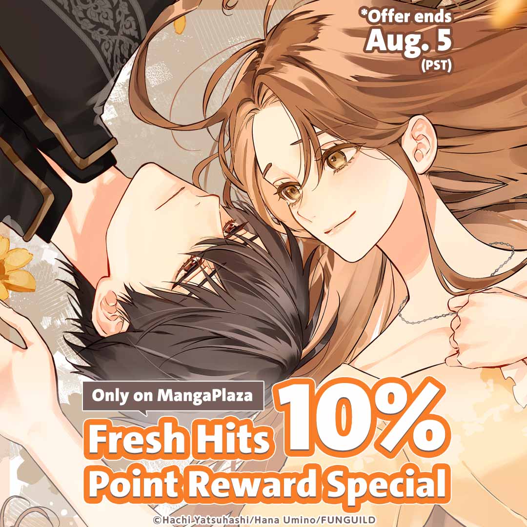 Only On MangaPlaza Fresh Hits 10% Point Reward Special