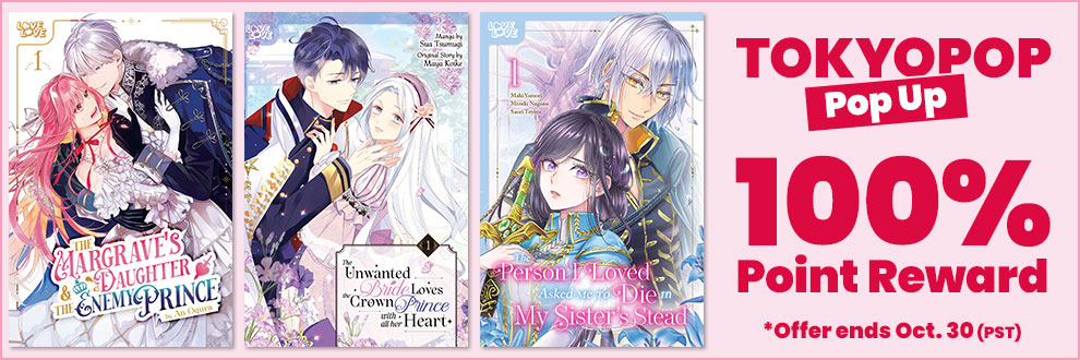 TOKYOPOP Pop Up 100% Point Reward