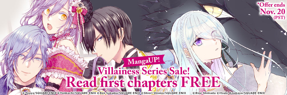 MangaUP! Villainess Series Sale! Read first chapters FREE