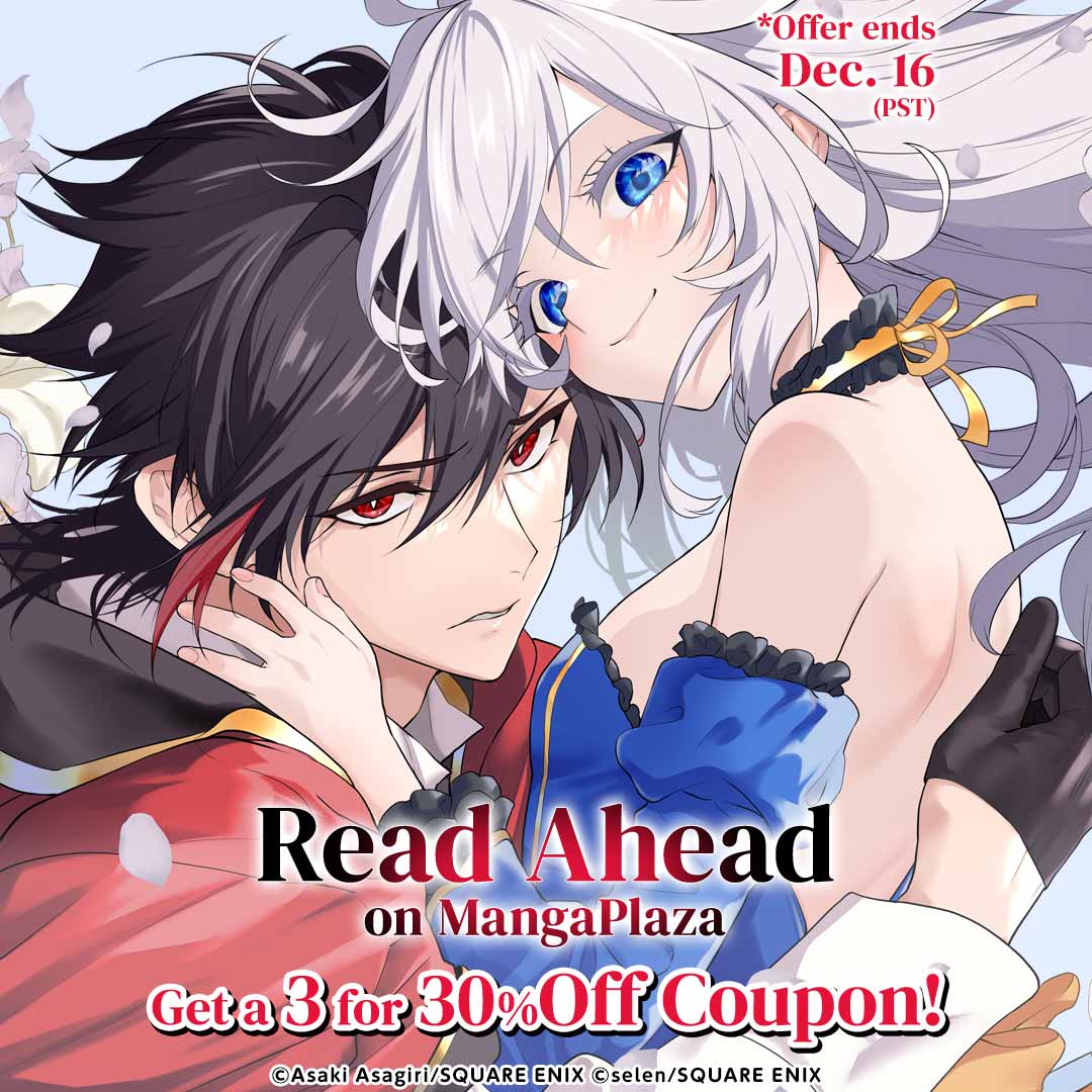 Read Ahead on MangaPlaza Get a 3 for 30% Off Coupon!