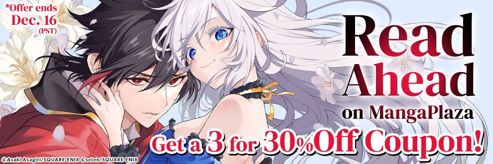 Read Ahead on MangaPlaza Get a 3 for 30% Off Coupon!