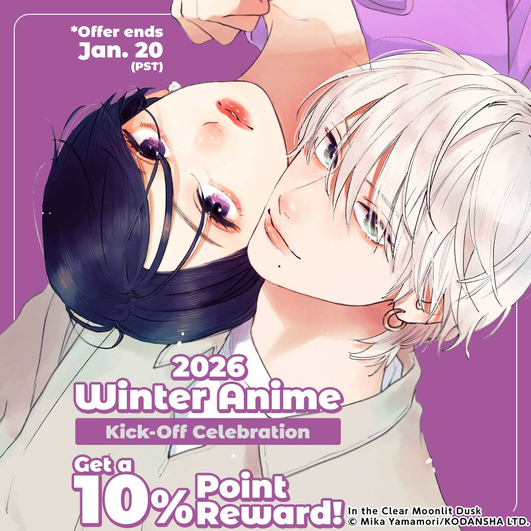 2026 Winter Anime Kick-Off Celebration Get a 10% Point Reward!