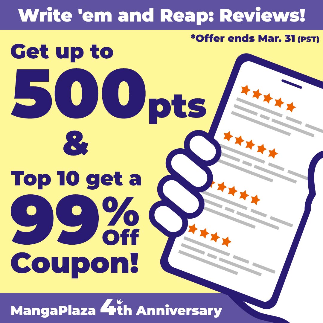 Write 'em and Reap: Reviews! Get up to 500 pts & Top 10 get a 99% Off Coupon!