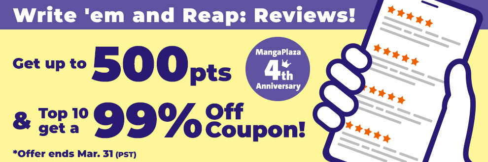 Rave & Review! Leave a Review, Get Up To 500 Points!