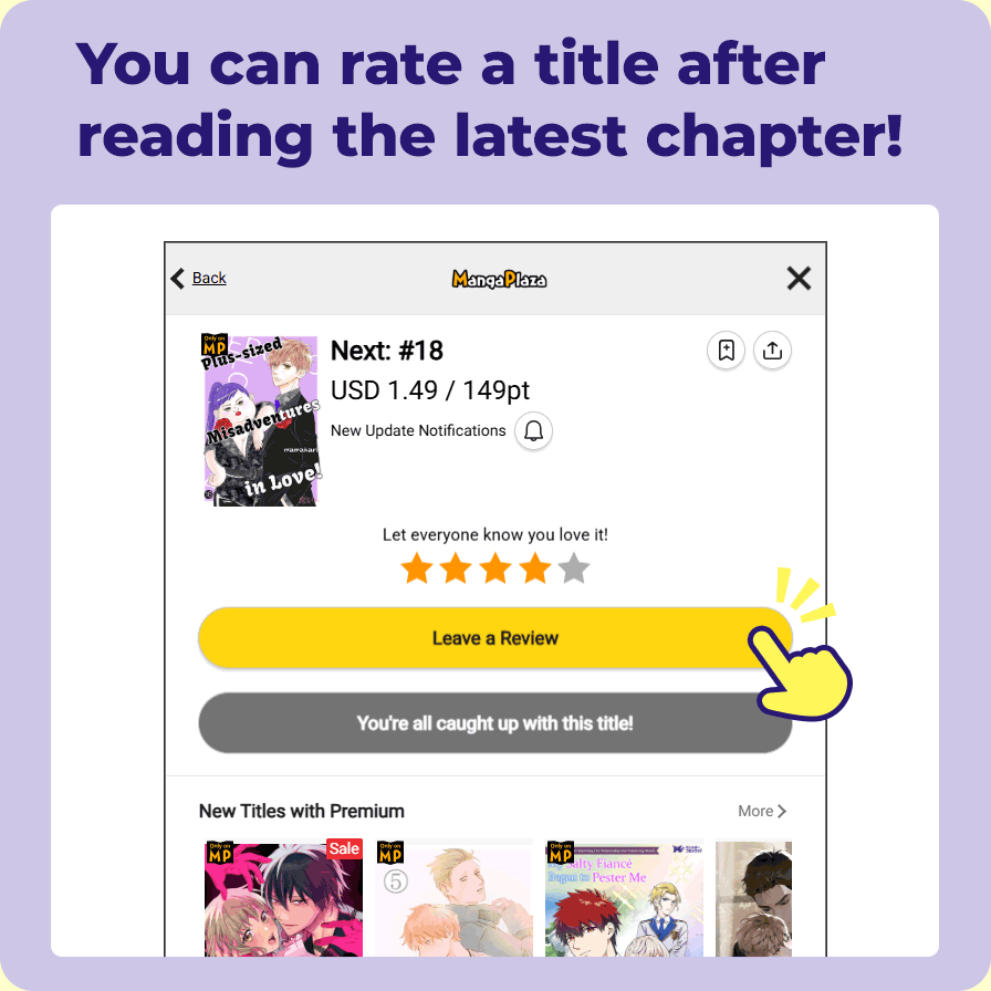 You can rate a title after reading the latest chapter!