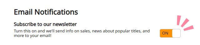 Subscribe to our newsletter